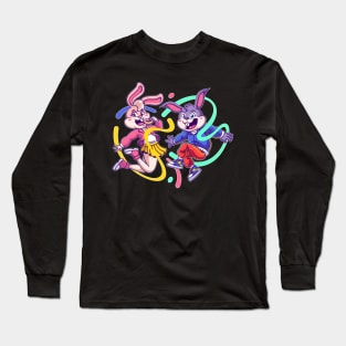 Couple Happy Rabbit Long Sleeve T-Shirt